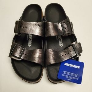 Birkenstock Arizona Vintage Metallic Arizona Washed Metallic
